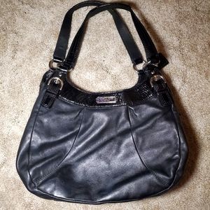 Coach Black Leather Handbag